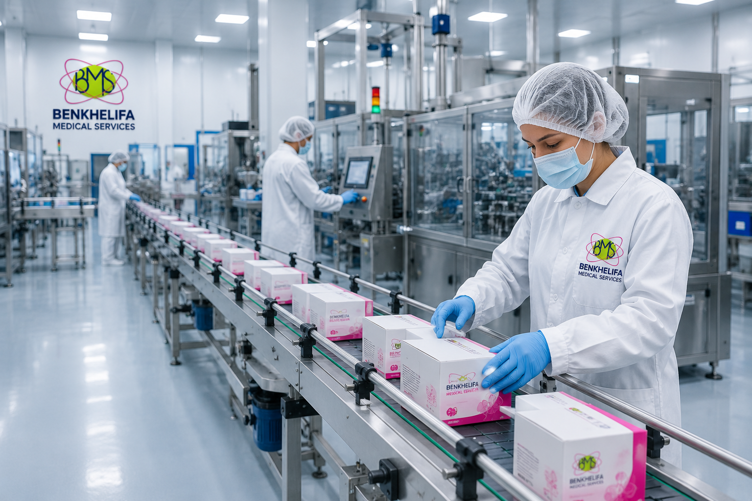 Ligne de production BMS