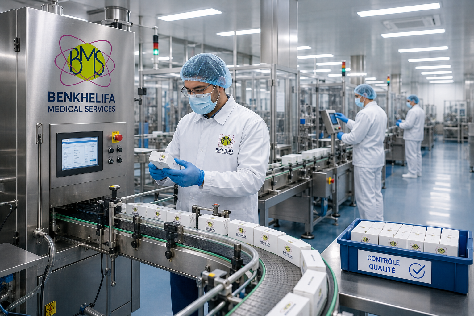 Contrôle qualité BMS en production